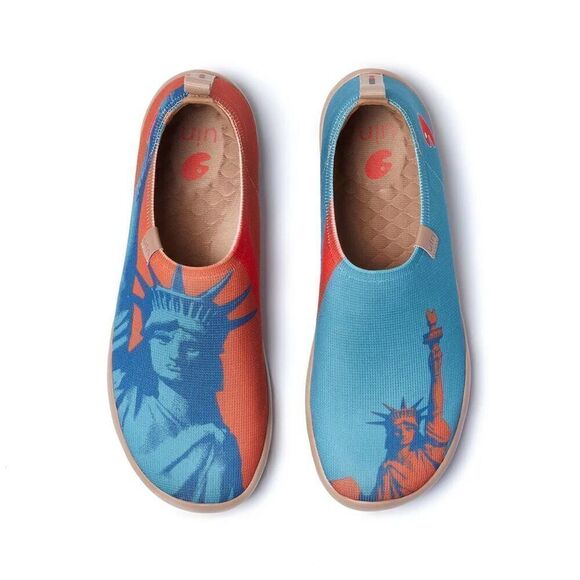 UIN Other - UIN Men's Walking Shoes Slip On knit Loafers (The Land of Liberty Toledo I )